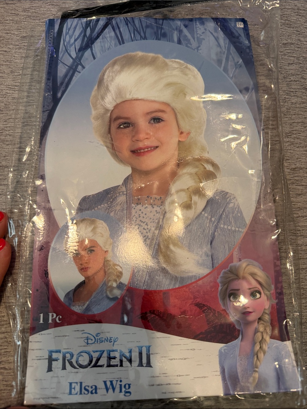 Disney Elsa Costume Wig - Light Blonde Braid